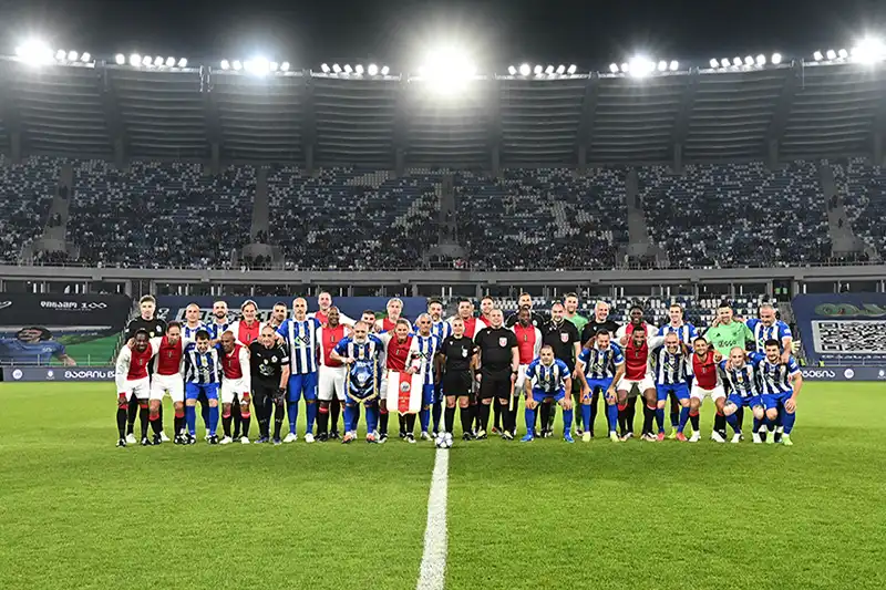Dinamo Tbislisi Ajax teamfoto
