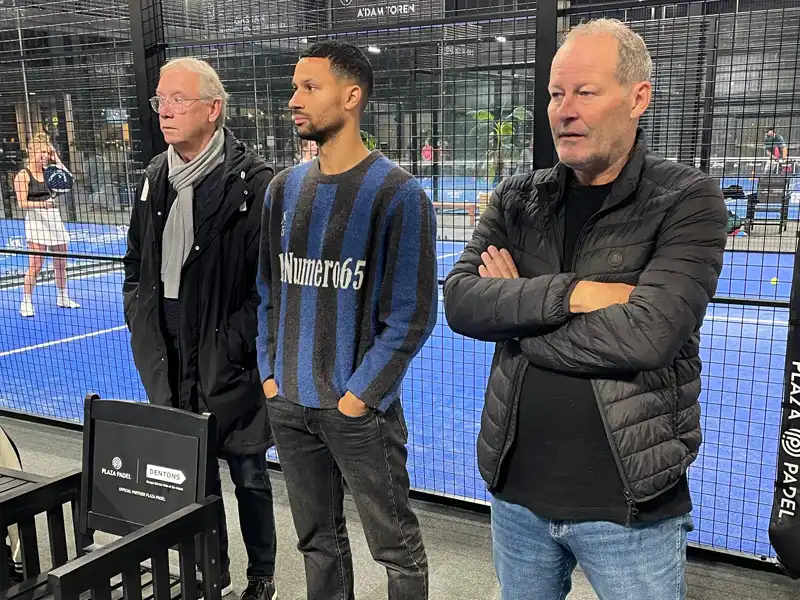 Padel toeschouwers dag 1