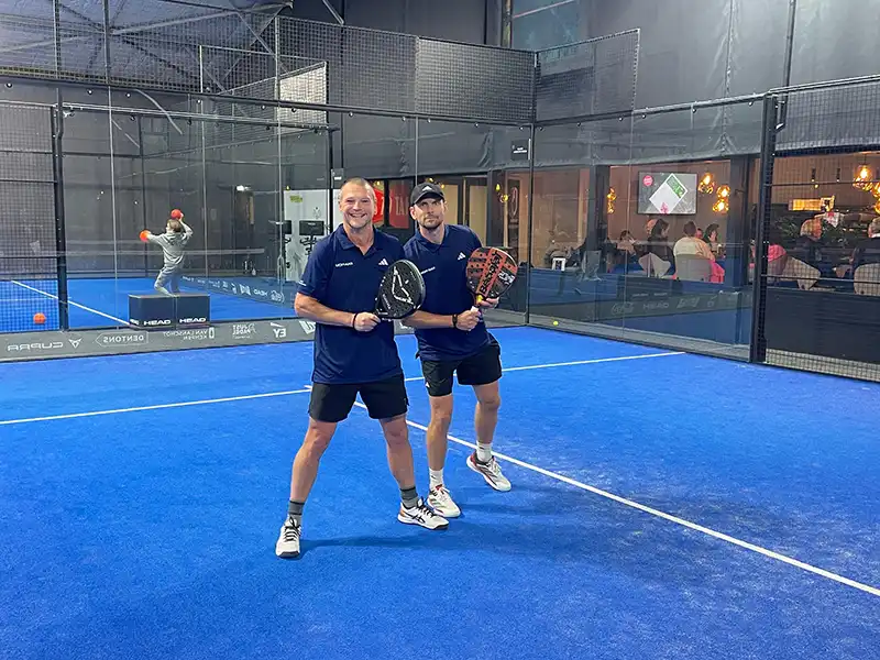Padel dag 2_Maurice Massaart & Siem de Jong